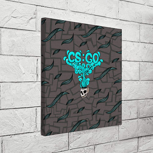 Картина квадратная CS GO СКИН USP / 3D-принт – фото 3