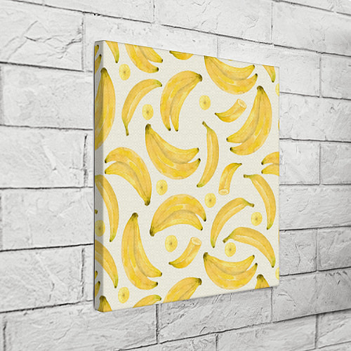 Картина квадратная Банановый Рай Лета / 3D-принт – фото 3