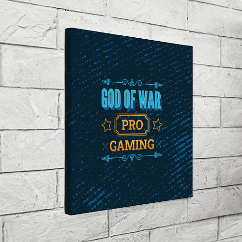Картина квадратная Игра God of War: PRO Gaming / 3D-принт – фото 3