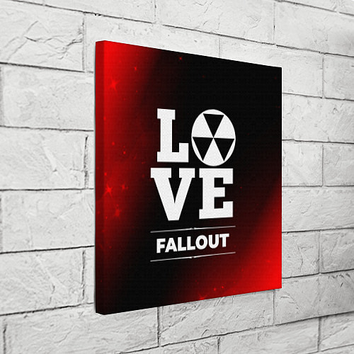 Картина квадратная Fallout Love Классика / 3D-принт – фото 3