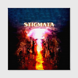 Холст квадратный Stigmata альбом, цвет: 3D-принт — фото 2