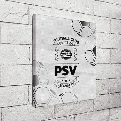 Картина квадратная PSV Football Club Number 1 Legendary / 3D-принт – фото 3