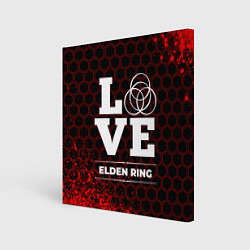 Холст квадратный Elden Ring Love Классика, цвет: 3D-принт
