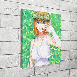 Холст квадратный Ёцуба Накано, цвет: 3D-принт — фото 2