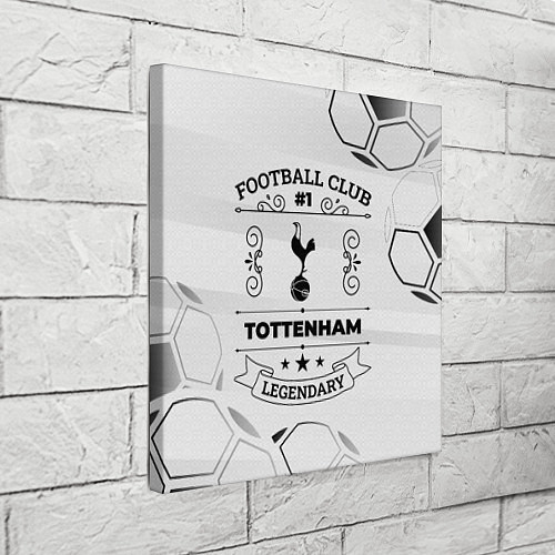 Картина квадратная Tottenham Football Club Number 1 Legendary / 3D-принт – фото 3