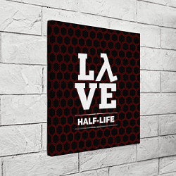 Холст квадратный Half-Life Love Классика, цвет: 3D-принт — фото 2