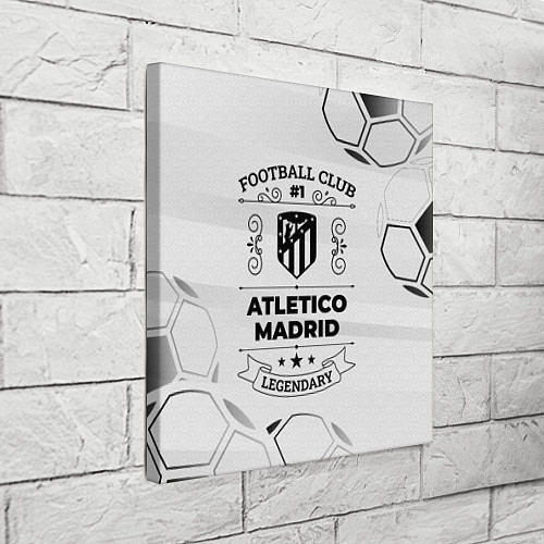 Картина квадратная Atletico Madrid Football Club Number 1 Legendary / 3D-принт – фото 3