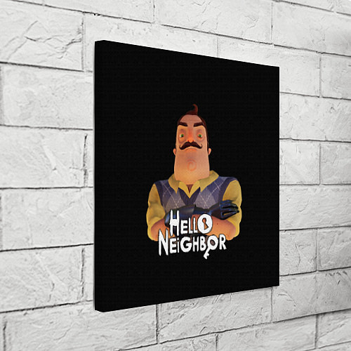 Картина квадратная Привет сосед Hello Neighbor / 3D-принт – фото 3