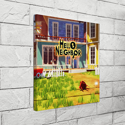 Картина квадратная Hello Neighbor: Дом / 3D-принт – фото 3