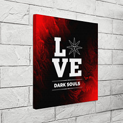Холст квадратный Dark Souls Love Классика, цвет: 3D-принт — фото 2