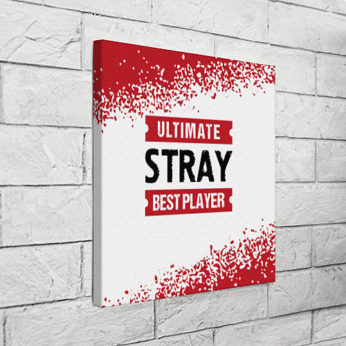Картина квадратная Stray: best player ultimate / 3D-принт – фото 3
