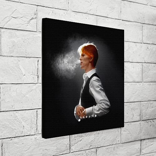 Картина квадратная David Bowie - Thin White Duke / 3D-принт – фото 3