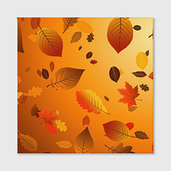Холст квадратный Осенний тёплый ветер, цвет: 3D-принт — фото 2