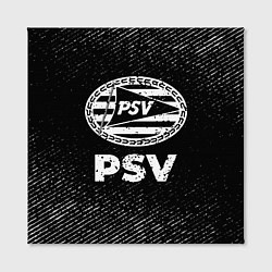 Холст квадратный PSV с потертостями на темном фоне, цвет: 3D-принт — фото 2