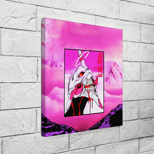 Картина квадратная Neon Genesis Evangelion: Eva 01 / 3D-принт – фото 3