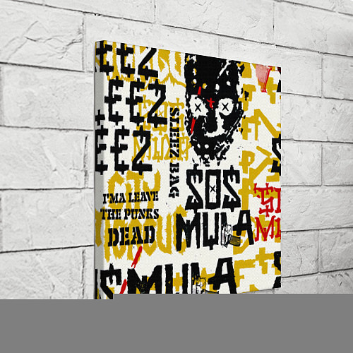 Картина квадратная ZillaKami x SosMula City Morgue - SosMula Poster / 3D-принт – фото 3