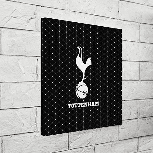 Картина квадратная Tottenham sport на темном фоне / 3D-принт – фото 3