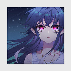 Холст квадратный Irirna Luminesk art - Луна Лайка и Носферату, цвет: 3D-принт — фото 2