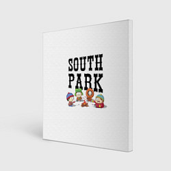 Холст квадратный South park кострёр, цвет: 3D-принт