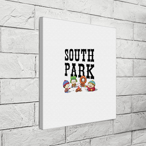 Картина квадратная South park кострёр / 3D-принт – фото 3