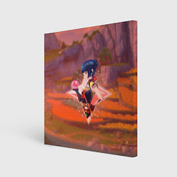 Холст квадратный Сян Лин в примогеме, цвет: 3D-принт