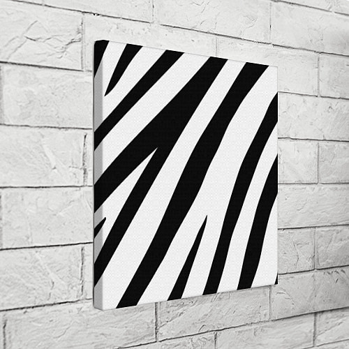 Картина квадратная Камуфляж зебры / 3D-принт – фото 3
