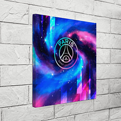 Холст квадратный PSG неоновый космос, цвет: 3D-принт — фото 2