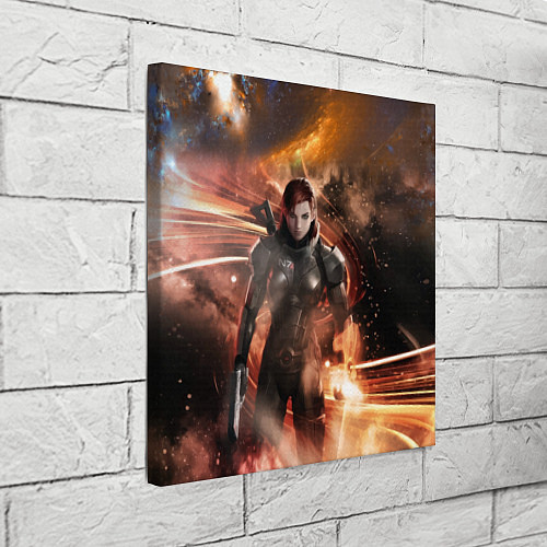 Картина квадратная Mass Effect N7 - Jane Shepard / 3D-принт – фото 3