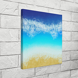Холст квадратный Sea lagoon, цвет: 3D-принт — фото 2