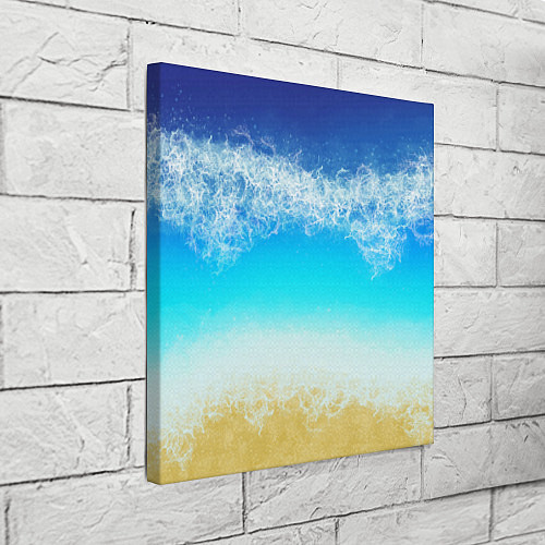 Картина квадратная Sea lagoon / 3D-принт – фото 3