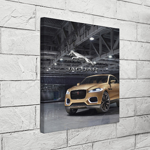Картина квадратная Jaguar - зачётное точило! / 3D-принт – фото 3