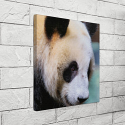 Холст квадратный Загадочная панда, цвет: 3D-принт — фото 2