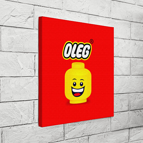 Картина квадратная Олег Lego / 3D-принт – фото 3