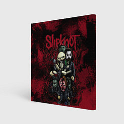 Холст квадратный Slipknot art, цвет: 3D-принт