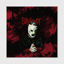 Холст квадратный Slipknot dark art, цвет: 3D-принт — фото 2