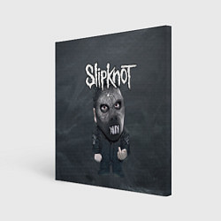 Холст квадратный Dark Slipknot, цвет: 3D-принт