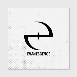 Холст квадратный Evanescence glitch на светлом фоне, цвет: 3D-принт — фото 2