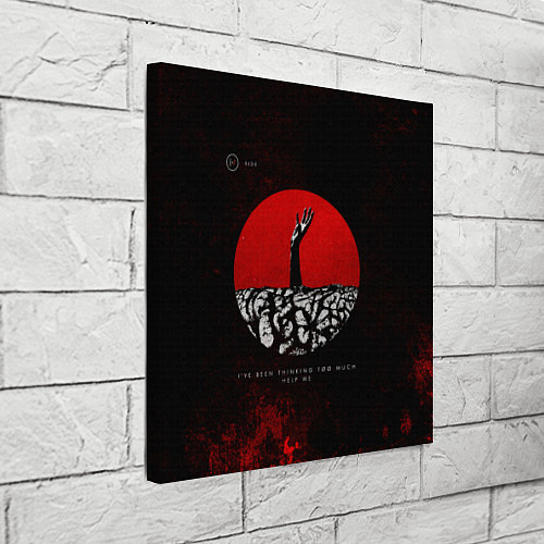 Картина квадратная Ride - Twenty One Pilots / 3D-принт – фото 3