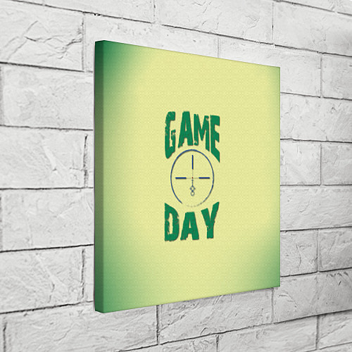 Картина квадратная Game day / 3D-принт – фото 3