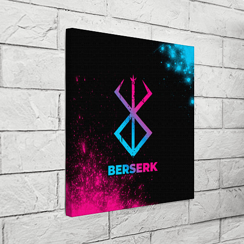 Картина квадратная Berserk - neon gradient / 3D-принт – фото 3