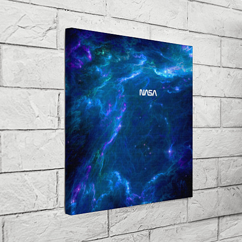 Картина квадратная Бескрайний космос - Nasa / 3D-принт – фото 3