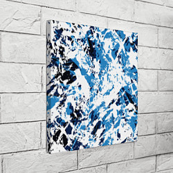 Холст квадратный Взрыв гжели, цвет: 3D-принт — фото 2