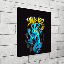 Холст квадратный Blink 182 rabbit, цвет: 3D-принт — фото 2