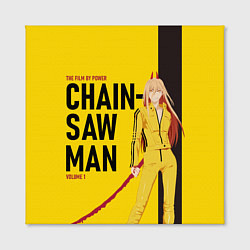 Холст квадратный Пауэр пародия на Убить Билла, цвет: 3D-принт — фото 2