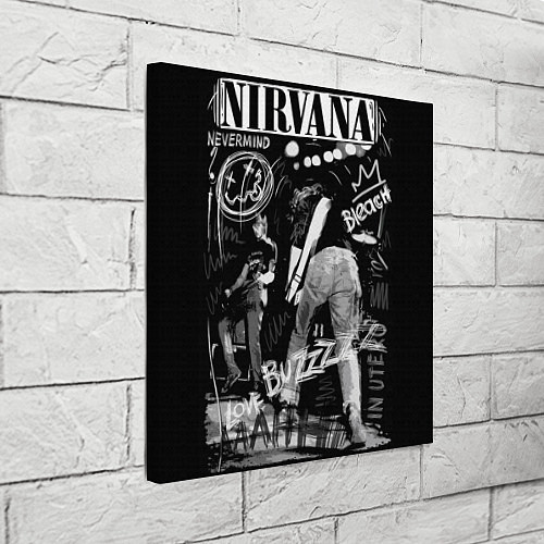 Картина квадратная Nirvana Bleach life / 3D-принт – фото 3