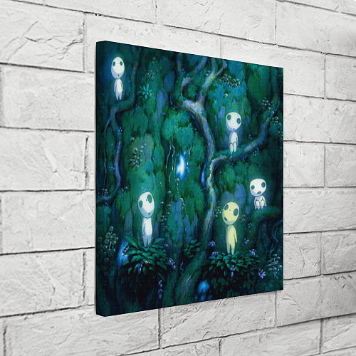 Картина квадратная Kodama tree / 3D-принт – фото 3