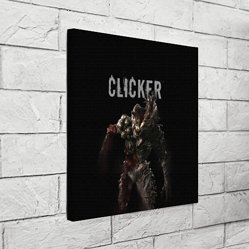 Картина квадратная Clicker / 3D-принт – фото 3