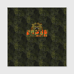 Холст квадратный Роман камуфляж, цвет: 3D-принт — фото 2