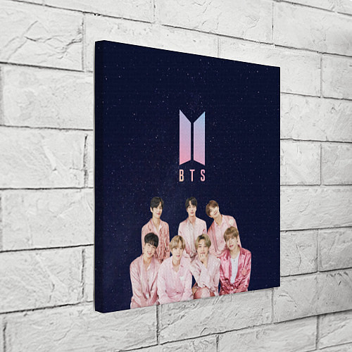 Картина квадратная BTS starry sky / 3D-принт – фото 3