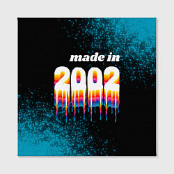 Холст квадратный Made in 2002: liquid art, цвет: 3D-принт — фото 2